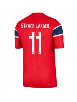 Norwegen Jorgen Strand Larsen #11 Heimtrikot WM 2026 Kurzarm